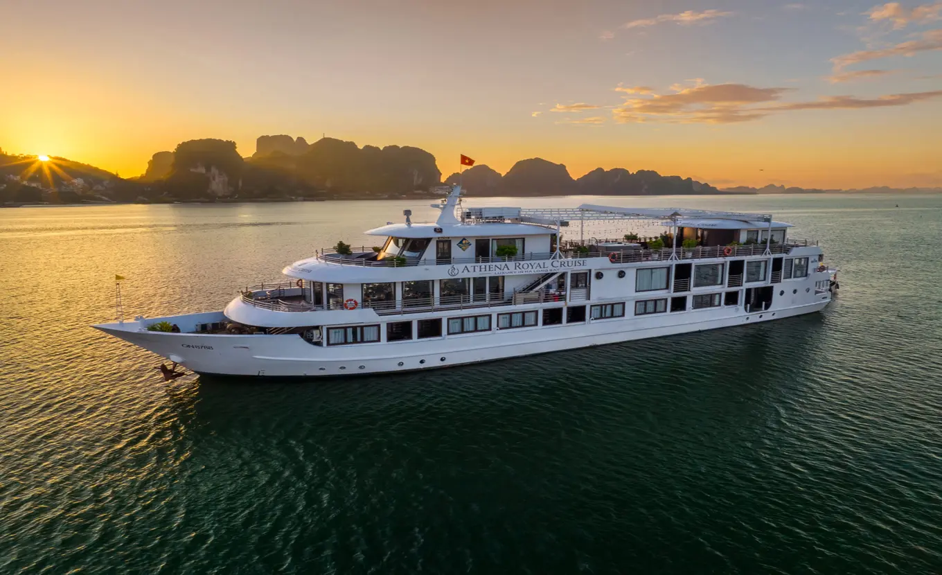 Athena Royal Cruise - Halong Bay 2 Days 1 Night